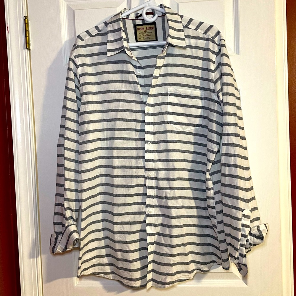 Mens Long Sleeve Button Down Shirt